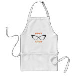 Smart Chick Geek Eyeglasses Apron