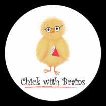 Smart Chick stickers