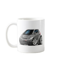 Smart Grey Car mugs