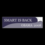 Smart is Back Bumper Sticker