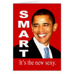 Smart is the new sexy greeting card