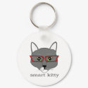 Smart kitty keychain