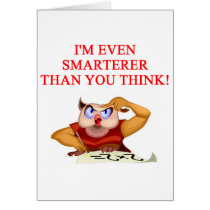 SMART owl joke cards