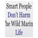 Smart People Don't Harm The Wild Marine Life Flyer
