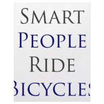 Smart People Ride Bicycles Personalized Letterhead