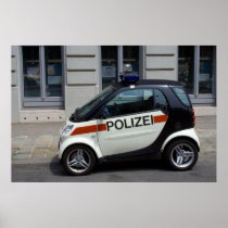 smart Police Car Print