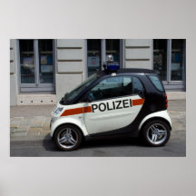 smart Police Car Print