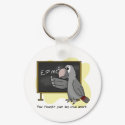 Smart Timneh African Grey Keychain