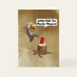 Smart Turkey Thanksgiving Card