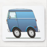 Smart Van Blue Mouse Pad
