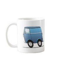 Smart Van Blue mugs by graphxpro Smart Van Blue mugs