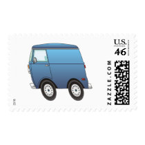 Smart Van Blue postage by graphxpro Smart Van Blue postage