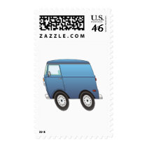 Smart Van Blue postage by graphxpro Smart Van Blue postage
