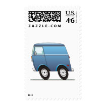 Smart Van Blue postage by graphxpro Smart Van Blue postage