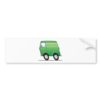 Smart Van Green bumper stickers by graphxpro Smart Van Green bumper stickers