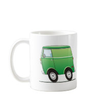Smart Van Green mugs by graphxpro Smart Van Green mugs
