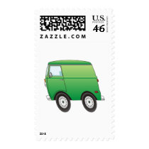 Smart Van Green postage by graphxpro Smart Van Green postage