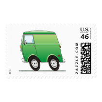 Smart Van Green postage by graphxpro Smart Van Green postage