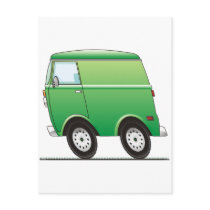 Smart Van Green postcards