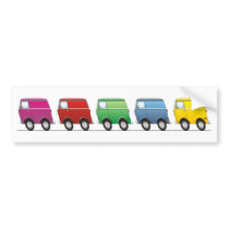 Smart Van Multiple bumper stickers by graphxpro Smart Van Multiple bumper stickers