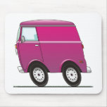 Smart Van Pink mousepads