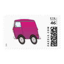 Smart Van Pink postage by graphxpro Smart Van Pink postage