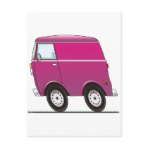Smart Van Pink postcards