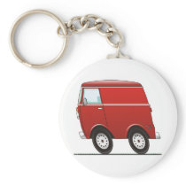 Smart Van Red Keychains