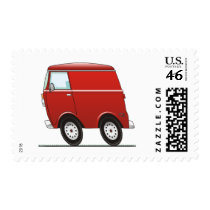 Smart Van Red postage by graphxpro Smart Van Red postage