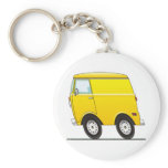 Smart Van Yellow Key Chains