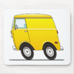 Smart Van Yellow mousepads