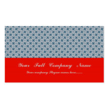 Smart white flower with wavy petals on rough dark business card template