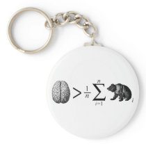 Smarter Than The Average Bear Keychains