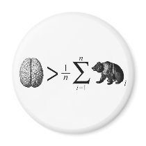 Smarter Than The Average Bear Magnet