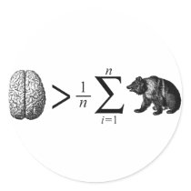 Smarter Than The Average Bear Stickers