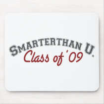 smarter than you (graduate) mousepads