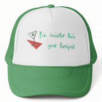 Smarter Than Your Therapist hats by hdowney Smarter Than Your Therapist hats