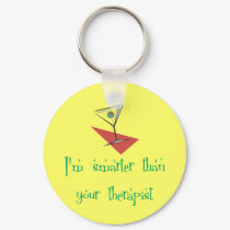 Smarter Than Your Therapist keychains
