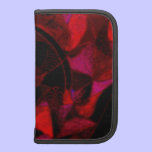 Smartphone Folio with Red Stained Glass Design planners
