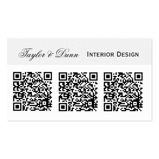 Smartphone QR Code   Photo or Logo Business Card Template