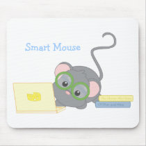 Smarty Mouse Mouse Pad