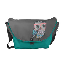 Smarty Owl Bag Courier Bag