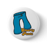 smarty pants pinback button