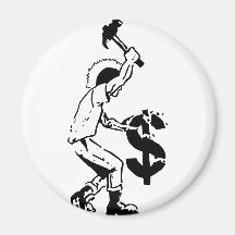 Smash Capitalism Magnet