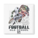 Smash Mouth Dinosaur Football Gear magnet