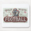 Smash Mouth Football Mousepad by fantasyfootball Smash Mouth Football Mousepad