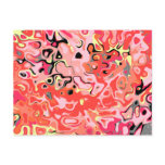 Smash Smash Abstract Postcards