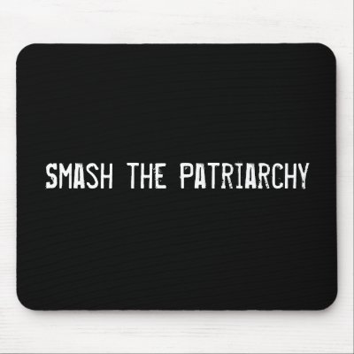 Smash the Patriarchy Mouse Pad by funnycustomtshirts