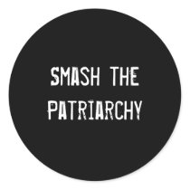 Smash the Patriarchy stickers by funnycustomtshirts Smash the Patriarchy stickers