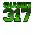 SMASHED 317 T-Shirt by irish_shirts SMASHED 317 T-Shirt